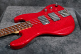 Mid-Late 90s Mike Lull Custom V4 (Converted To JT4) - Trans Red