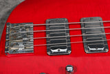 Mid-Late 90s Mike Lull Custom V4 (Converted To JT4) - Trans Red
