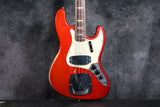 1966 Fender Jazz, Candy Apple Red / Matching Headstock