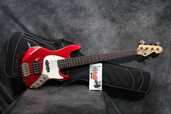 New Sandberg California II TM 5-S, Hardcore Aged, Metallic Red
