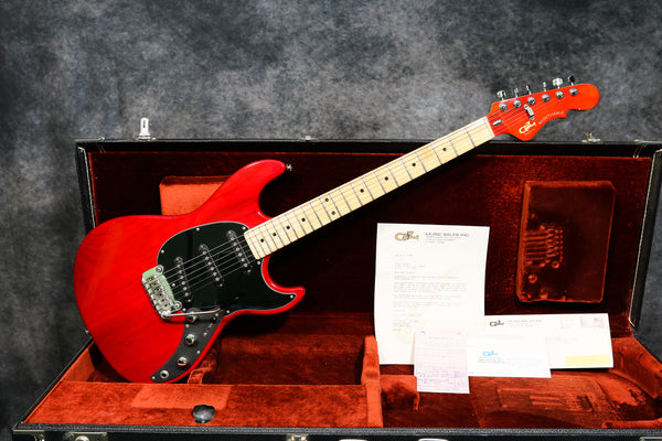 1983 G&L Nighthawk, Trans Red