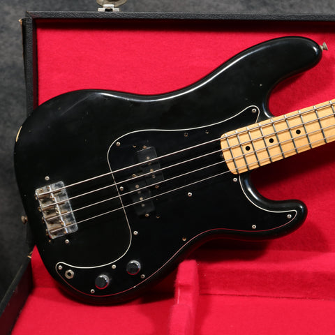 1976 Fender Precision Bass, Black Refinish