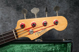 1961 Fender Precision Bass, Fiesta Red, Clive Brown Refinish