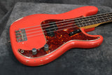 1961 Fender Precision Bass, Fiesta Red, Clive Brown Refinish