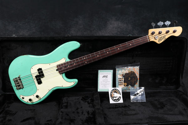 Olinto 4-String P - Seafoam Green Relic