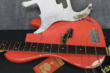 1961 Fender Precision Bass, Fiesta Red, Clive Brown Refinish