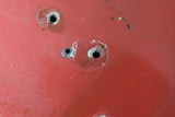 1961 Fender Precision Bass, Fiesta Red Refinish