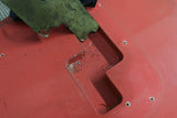 1961 Fender Precision Bass, Fiesta Red Refinish
