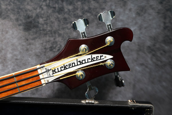 1973 Rickenbacker 4001, Burgundyglo - Checkerboard Binding – Andy ...