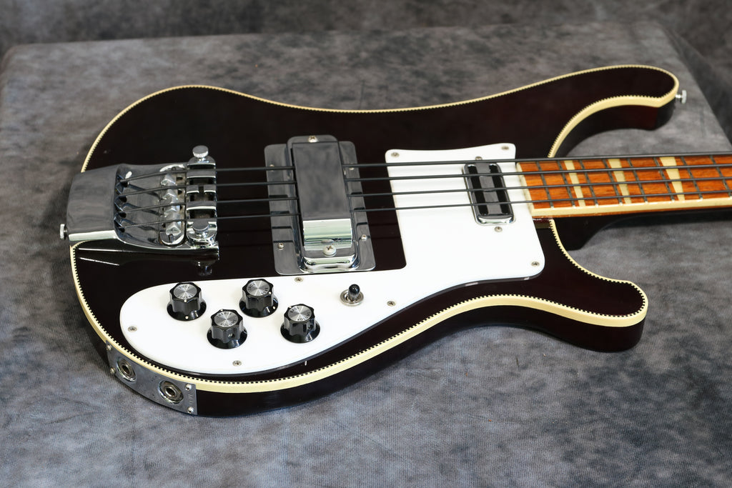 1973 Rickenbacker 4001, Burgundyglo - Checkerboard Binding – Andy ...