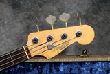1961 Fender Precision Bass, Fiesta Red Refinish