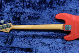 1961 Fender Precision Bass, Fiesta Red Refinish
