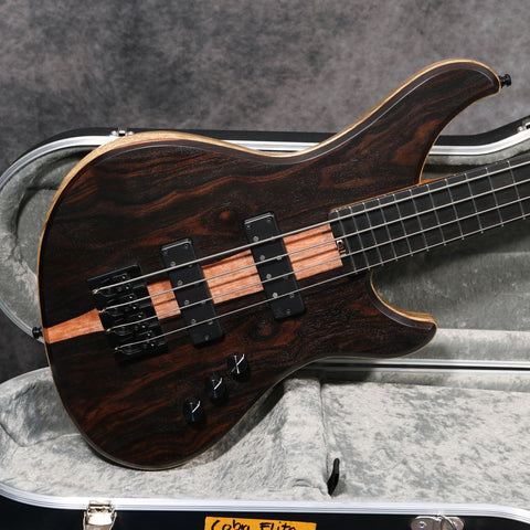 New Alpher Instruments - Cobia Elite - Black Limba w/Ebony Top