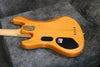 2005 Fender American Deluxe Jazz Bass QMT, Amber