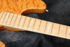 2005 Fender American Deluxe Jazz Bass QMT, Amber