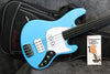 New Sandberg California II TM 4-S Fretless, High-Gloss Marley Blue