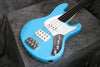 New Sandberg California II TM 4-S Fretless, High-Gloss Marley Blue