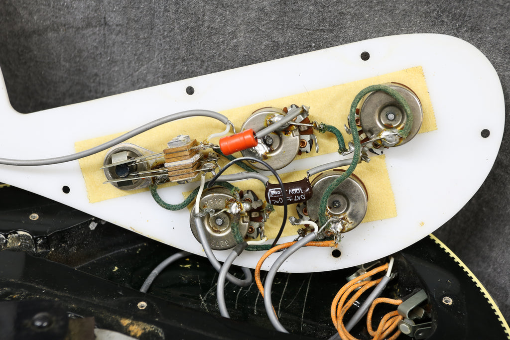 1973 Rickenbacker 4001, Jetglo - Checkerboard Binding – Andy Baxter ...