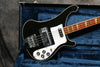 1973 Rickenbacker 4001, Jetglo - Checkerboard Binding