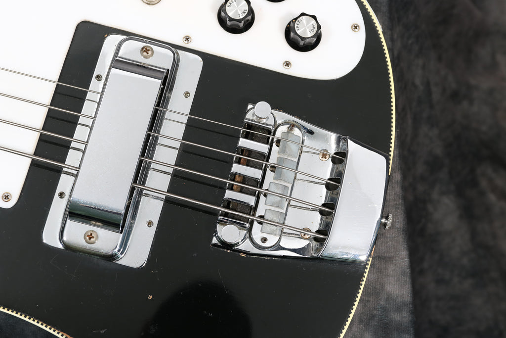 1973 Rickenbacker 4001, Jetglo - Checkerboard Binding – Andy Baxter ...