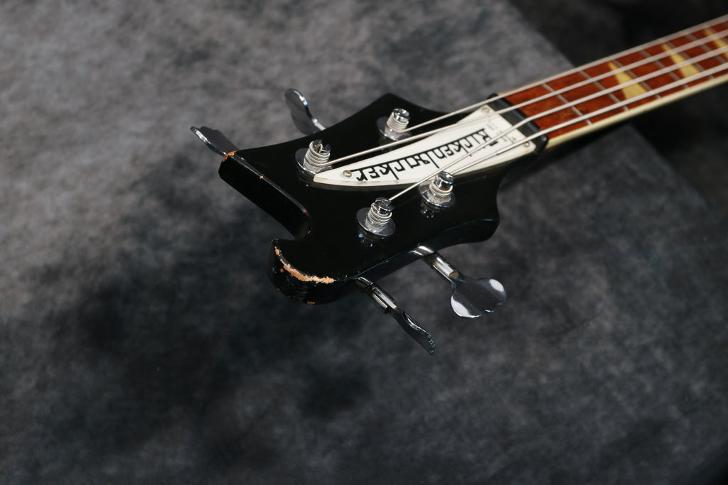 1973 Rickenbacker 4001, Jetglo - Checkerboard Binding – Andy Baxter ...