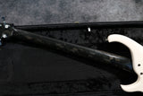 1993 Modulus Quantum 5 Fretless, White