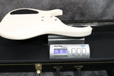 1993 Modulus Quantum 5 Fretless, White