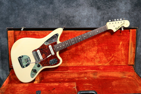 1965 Fender Jaguar, Olympic White