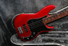 2006 Fender USA Precision, Candy Red / Chrome Red