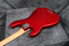 2006 Fender USA Precision, Candy Red / Chrome Red
