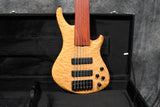 Roscoe SKB Custom 3006, 6-String, Fretless, Natural
