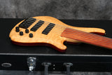 Roscoe SKB Custom 3006, 6-String, Fretless, Natural