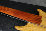 Roscoe SKB Custom 3006, 6-String, Fretless, Natural