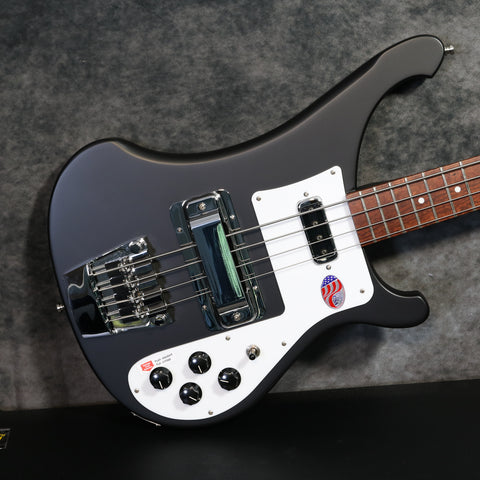 2023 Rickenbacker 4003S, Matte Black, Mint/Unplayed