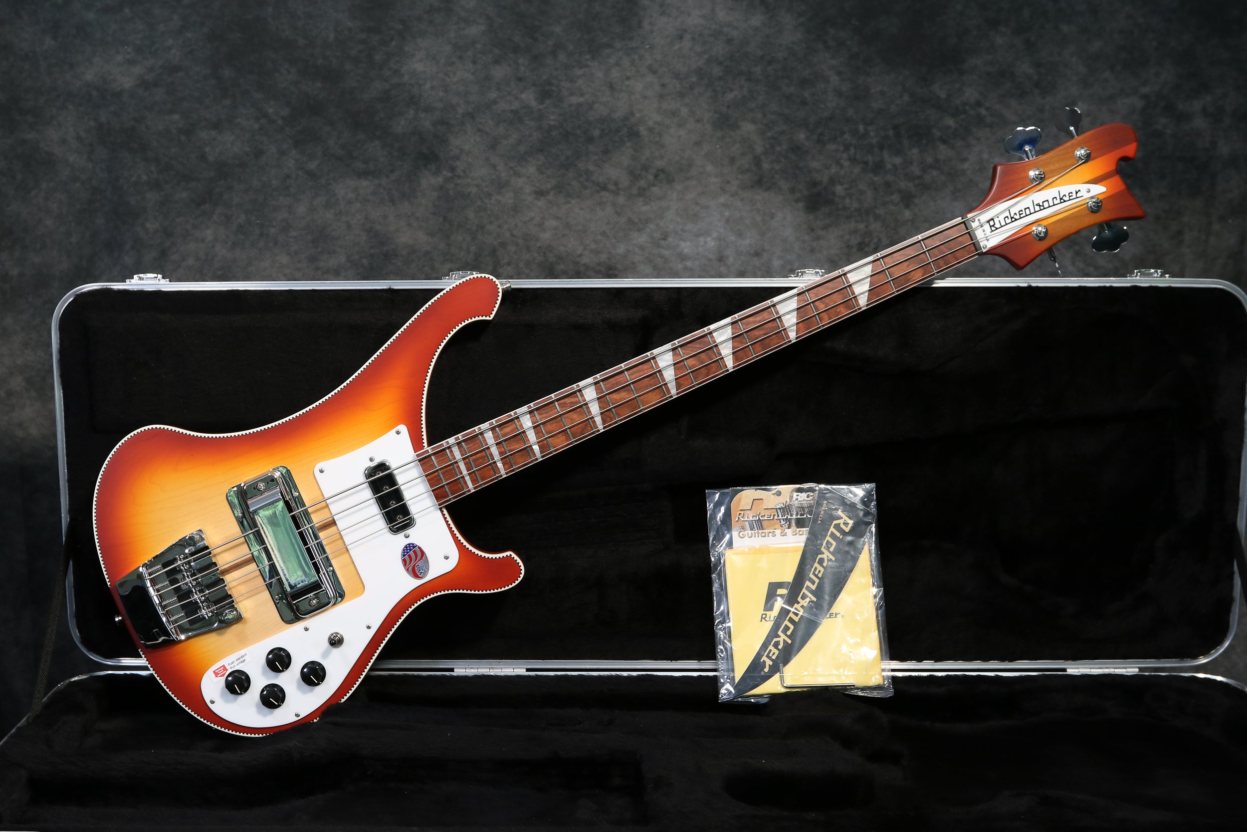 2023 Rickenbacker 4003, Autumnglo, Checker Binding, Mint/Unplayed – Andy  Baxter Bass & Guitars