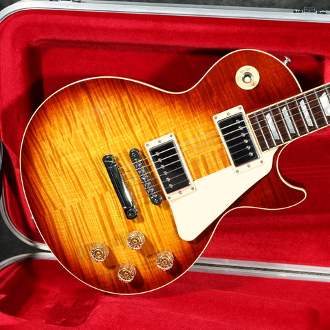 2016 Gibson Les Paul High Performance  - Tea Burst - AAAA Flame