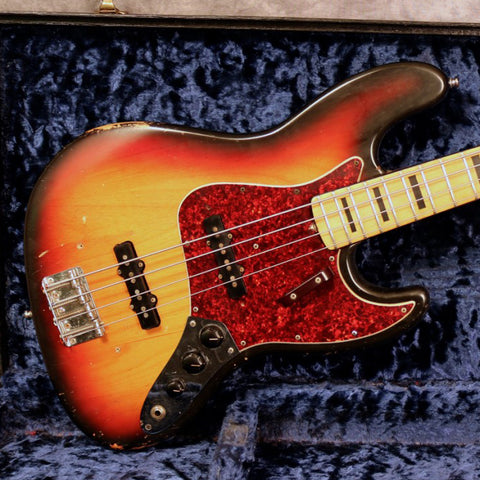 1973 Fender Jazz Bass, Sunburst, Maple