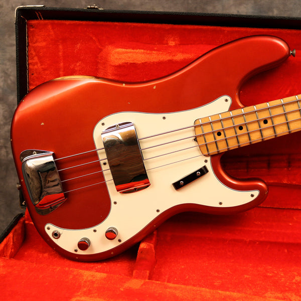 1972 Fender Precision Bass, Candy Apple red