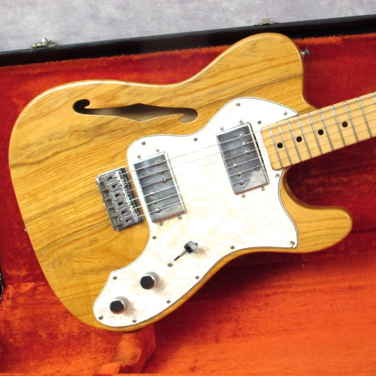 1973 Telecaster 1973 Fender Telecaster Thinline, Natural – Andy Baxter Bass & Guitars