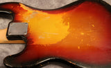 1963 Fender Precision Bass, Sunburst Refin