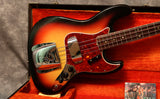 1966 Fender Jazz Bass, Sunburst - Dot & Bound