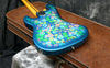 2002 CIJ Fender '54 Precision Bass, Blue Flower