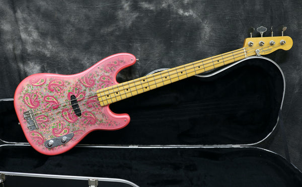 2002 CIJ Fender '54 Precision Bass,  Pink Paisley
