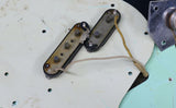 1966 Fender Bass V, Surf Green Refinish