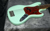 1966 Fender Bass V, Surf Green Refinish