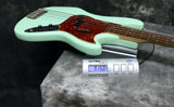1966 Fender Bass V, Surf Green Refinish