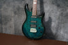 2007 Music Man BFR Luke, Bahama Blue Burst, Quilt Maple