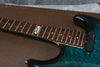 2007 Music Man BFR Luke, Bahama Blue Burst, Quilt Maple