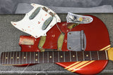 1972 Fender Mustang, Competition Red