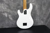 2022 Ernie Ball Music Man DarkRay 5, White Sparkle
